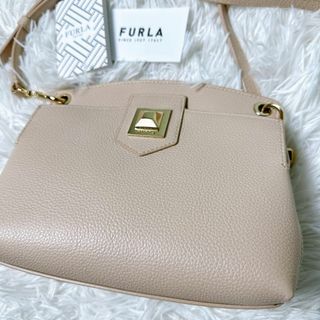 フルラ(Furla)のFURLA フルラ ANNA アナ 2way ショルダーバック ピンクベージュ(ショルダーバッグ)