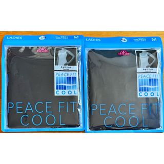 イオン(AEON)のPEACE FIT COOL キャミソール レディースMサイズ　【2個セット】(キャミソール)