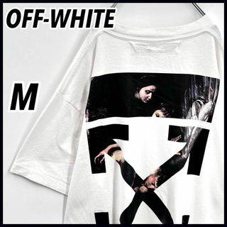 オフホワイト(OFF-WHITE)の【入手困難!!】OFF-WHITE カラヴァッジョ クロスアローTシャツ 人気(Tシャツ/カットソー(半袖/袖なし))