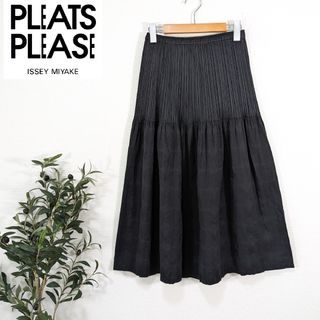 プリーツプリーズイッセイミヤケ(PLEATS PLEASE ISSEY MIYAKE)の★ PLEATS PLEASE イッセイミヤケ ★ドッキング プリーツスカート(ロングスカート)