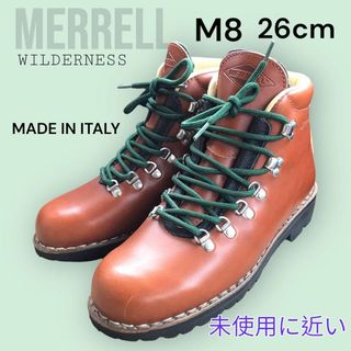 MERRELL - 極美品メレル ウィルダネス 26センチ　イタリア製