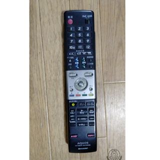 アクオス(AQUOS)のシャープ　アクオス　液晶テレビリモコン(テレビ)