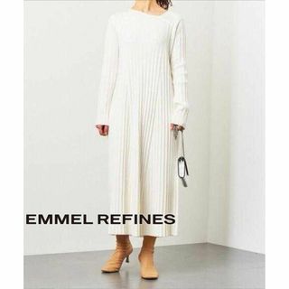 エメルリファインズ(EMMEL REFINES)のEMMEL REFINES SMF HWリブアシメワンピース エメルリファインズ(その他)