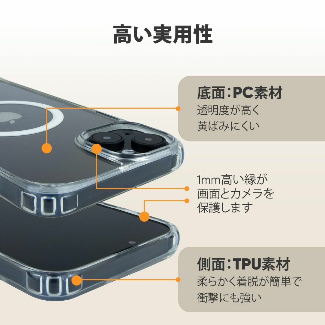 UK Trident デニム スマホショルダー ストラップ iPhone14PL スマホ/家電/カメラのスマホアクセサリー(その他)の商品写真