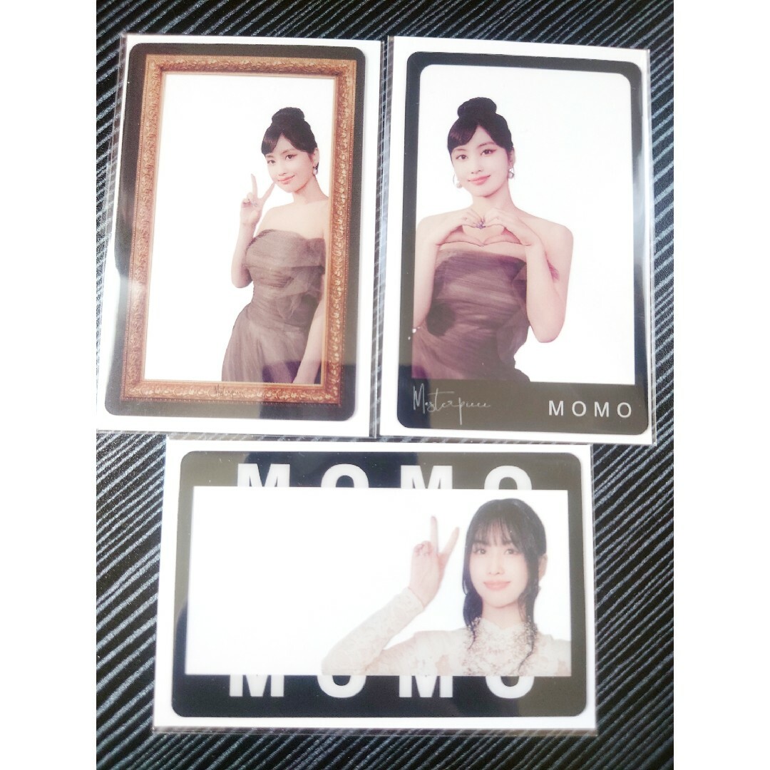 TWICE misamo ステッカー モモ3種 エンタメ/ホビーのおもちゃ/ぬいぐるみ(キャラクターグッズ)の商品写真