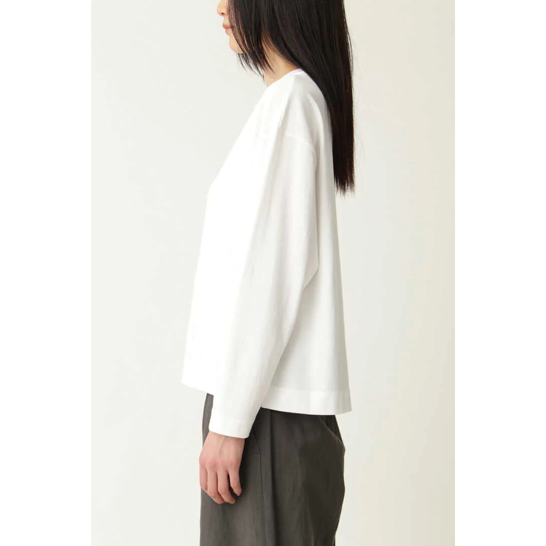 MARGARET HOWELL(マーガレットハウエル)のマーガレットハウエル⭐️長袖Tシャツ⭐️soft cotton jersey22 レディースのトップス(Tシャツ(長袖/七分))の商品写真