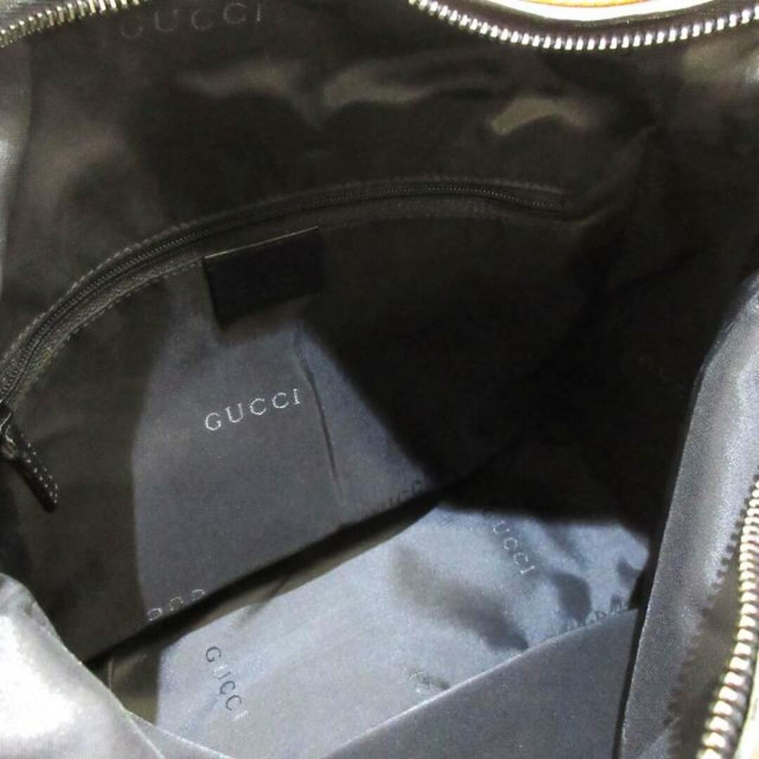 Gucci(グッチ)のGUCCI(グッチ) ショルダーバッグ - 0013766 オレンジ×黒 ナイロン×レザー レディースのバッグ(ショルダーバッグ)の商品写真