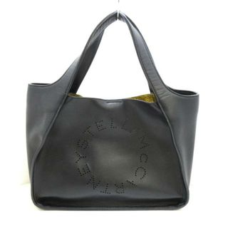 ステラマッカートニー(Stella McCartney)のstellamccartney(ステラマッカートニー) トートバッグ ステラロゴ 502793 黒 パンチング 合皮(トートバッグ)