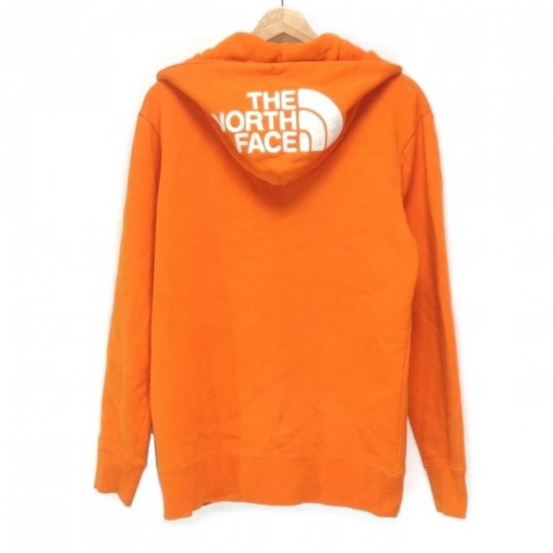 THE NORTH FACE(ザノースフェイス)のTHE NORTH FACE(ノースフェイス) パーカー サイズM メンズ - オレンジ 長袖/ジップアップ メンズのトップス(パーカー)の商品写真