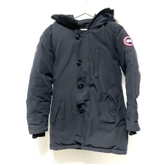 カナダグース(CANADA GOOSE)のCANADA GOOSE(カナダグース) ダウンジャケット サイズXS メンズ 3438JM ネイビー 長袖/コヨーテ/冬(ダウンジャケット)