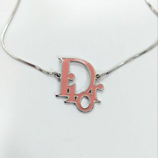 クリスチャンディオール(Christian Dior)のディオール ブレスレット diorロゴ ピンク シルバー CD アクセサリー(ブレスレット/バングル)