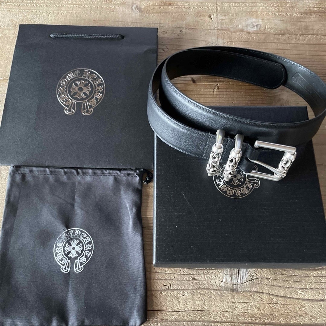 Chrome Hearts(クロムハーツ)のChrome Hearts クロムハーツ好きに　シルバー925 ローラーベルト  メンズのファッション小物(ベルト)の商品写真