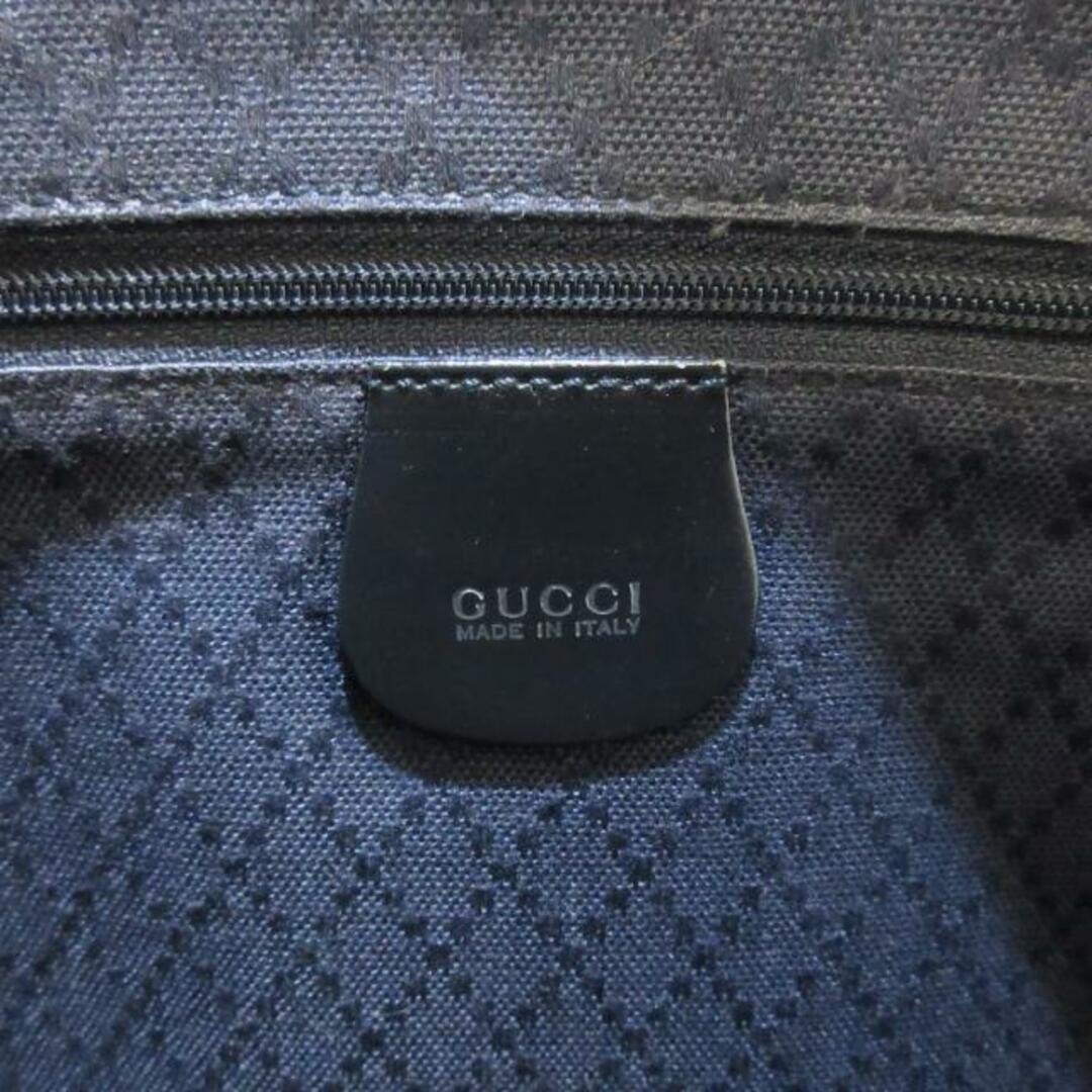 Gucci(グッチ)のGUCCI(グッチ) ワンショルダーバッグ バンブー 黒×ブラウン レザー×ナイロン×バンブー  レディースのバッグ(その他)の商品写真