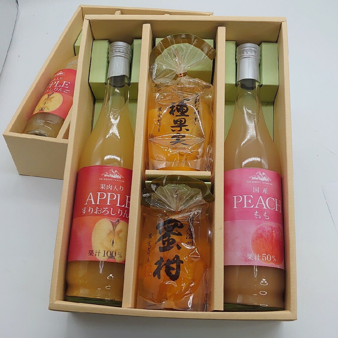果実のゼリー・フルーツ飲料セット JUK-30☓2箱 食品/飲料/酒の飲料(ソフトドリンク)の商品写真