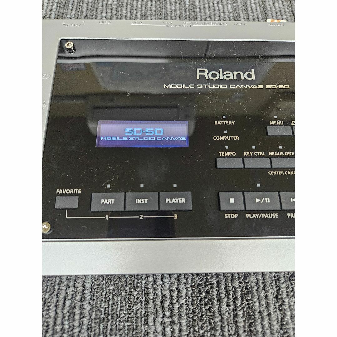 Roland　MOBILE　STUDIO　CANVAS　SD-50　ローランド 楽器のDTM/DAW(オーディオインターフェイス)の商品写真