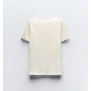 ザラ(ZARA)の新品未使用✨️ ZARA スパンコール付き ニット セーター(Tシャツ(半袖/袖なし))