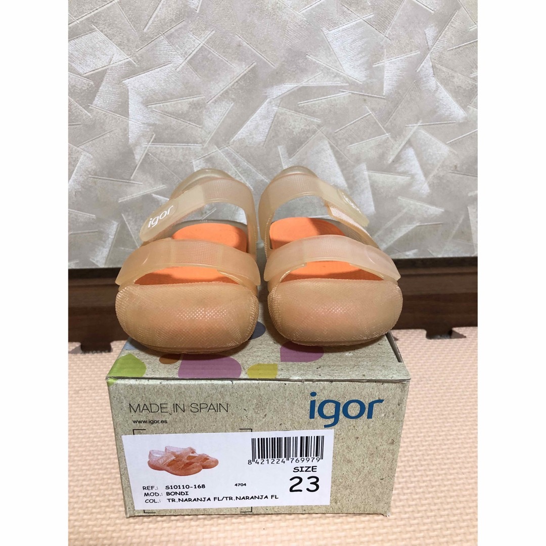 igor(イゴール)のigor サンダル　サイズ14センチ キッズ/ベビー/マタニティのベビー靴/シューズ(~14cm)(サンダル)の商品写真