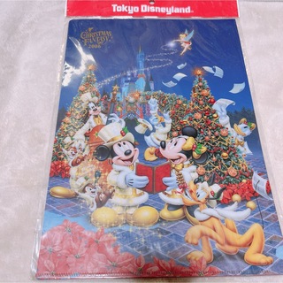 ディズニー(Disney)の【美品】クリアファイル　ディズニー　クリスマスファンタジー2006(クリアファイル)