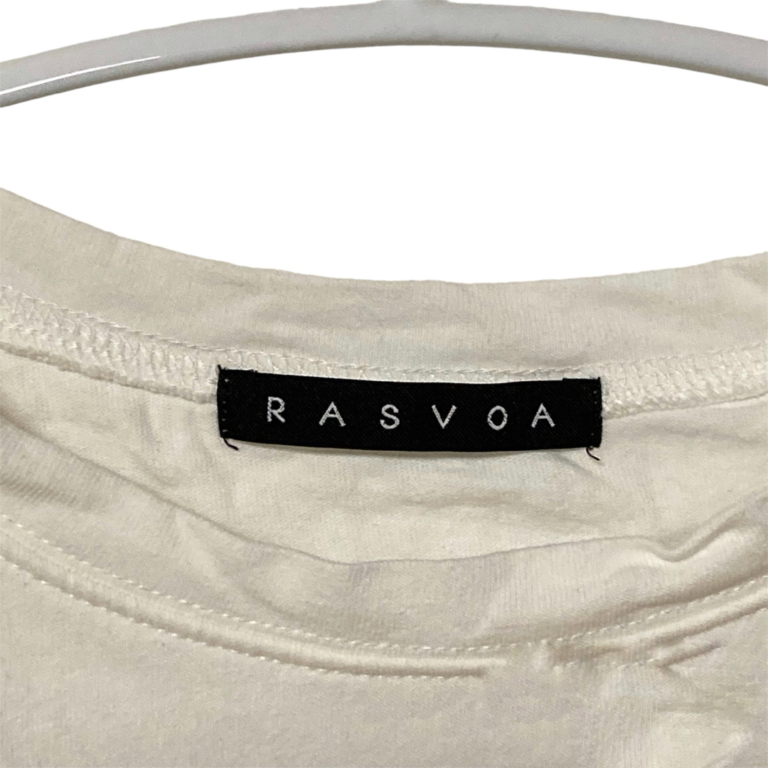 RASVOA(ラスボア)のバックロゴダブルタンク RASVOA タンクトップ カットソー メンズのトップス(Tシャツ/カットソー(半袖/袖なし))の商品写真