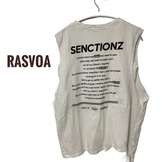ラスボア(RASVOA)のバックロゴダブルタンク RASVOA タンクトップ カットソー(Tシャツ/カットソー(半袖/袖なし))