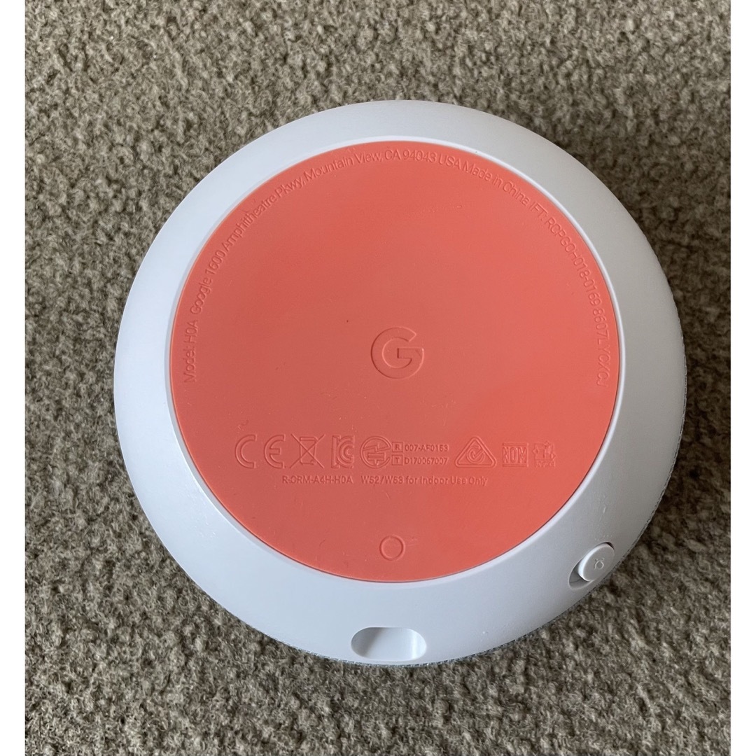 【美品】Google Home Mini 第1世代　 スマホ/家電/カメラのスマホアクセサリー(その他)の商品写真