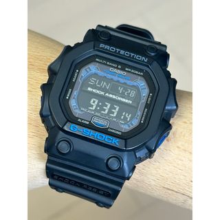 ジーショック(G-SHOCK)のデカG/G-SHOCK/GXW-56/電波/ソーラー/ブラック/限定/箱付/美品(腕時計(デジタル))