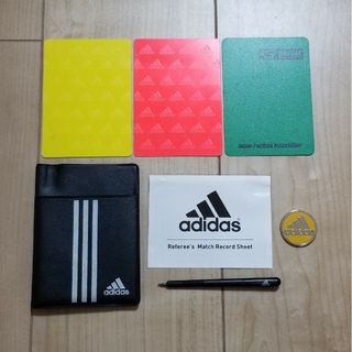 adidas - アディダスadidas審判レフリーカードケース セット トスコインつき