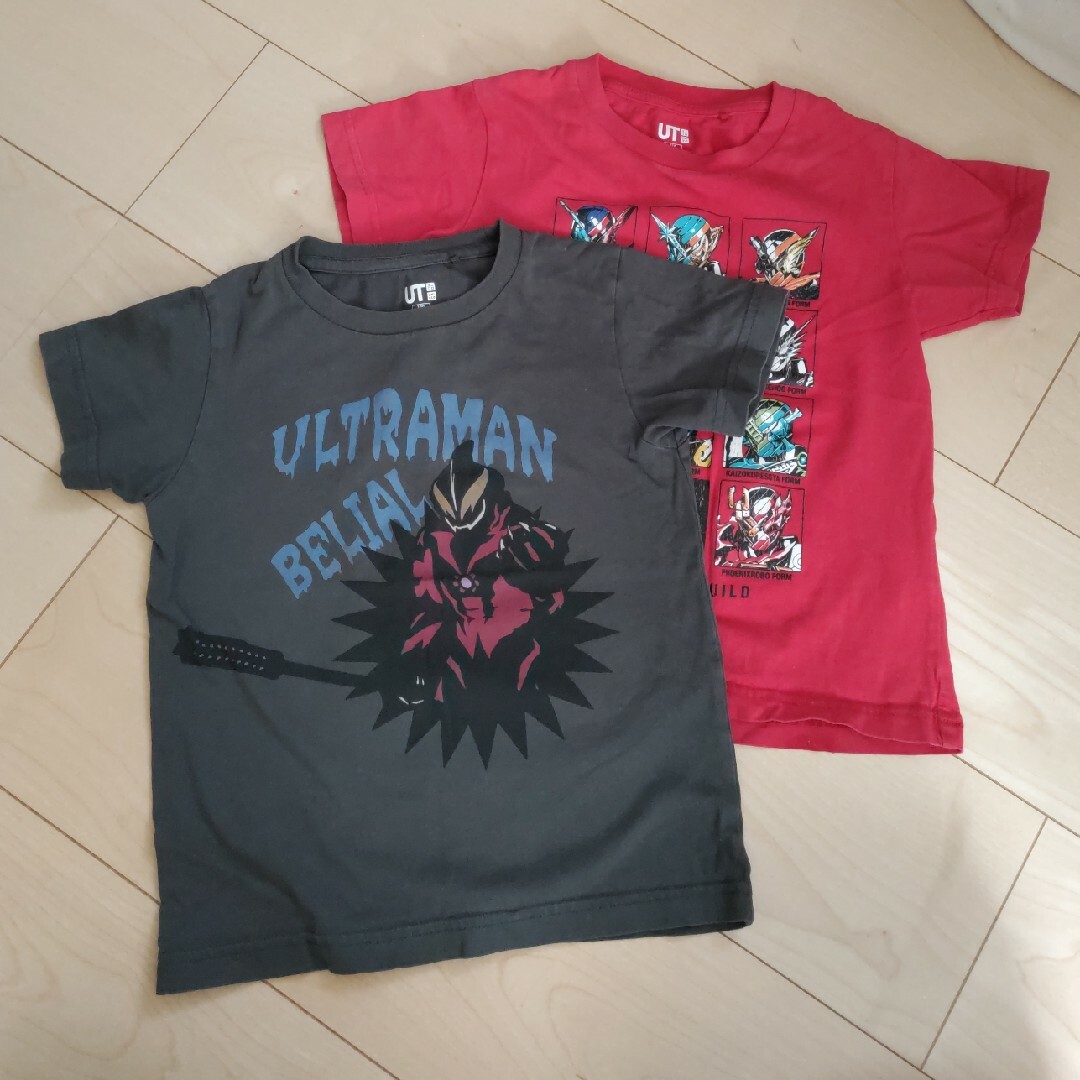 UNIQLO(ユニクロ)のUT仮面ライダー　2枚セット キッズ/ベビー/マタニティのキッズ服男の子用(90cm~)(Tシャツ/カットソー)の商品写真