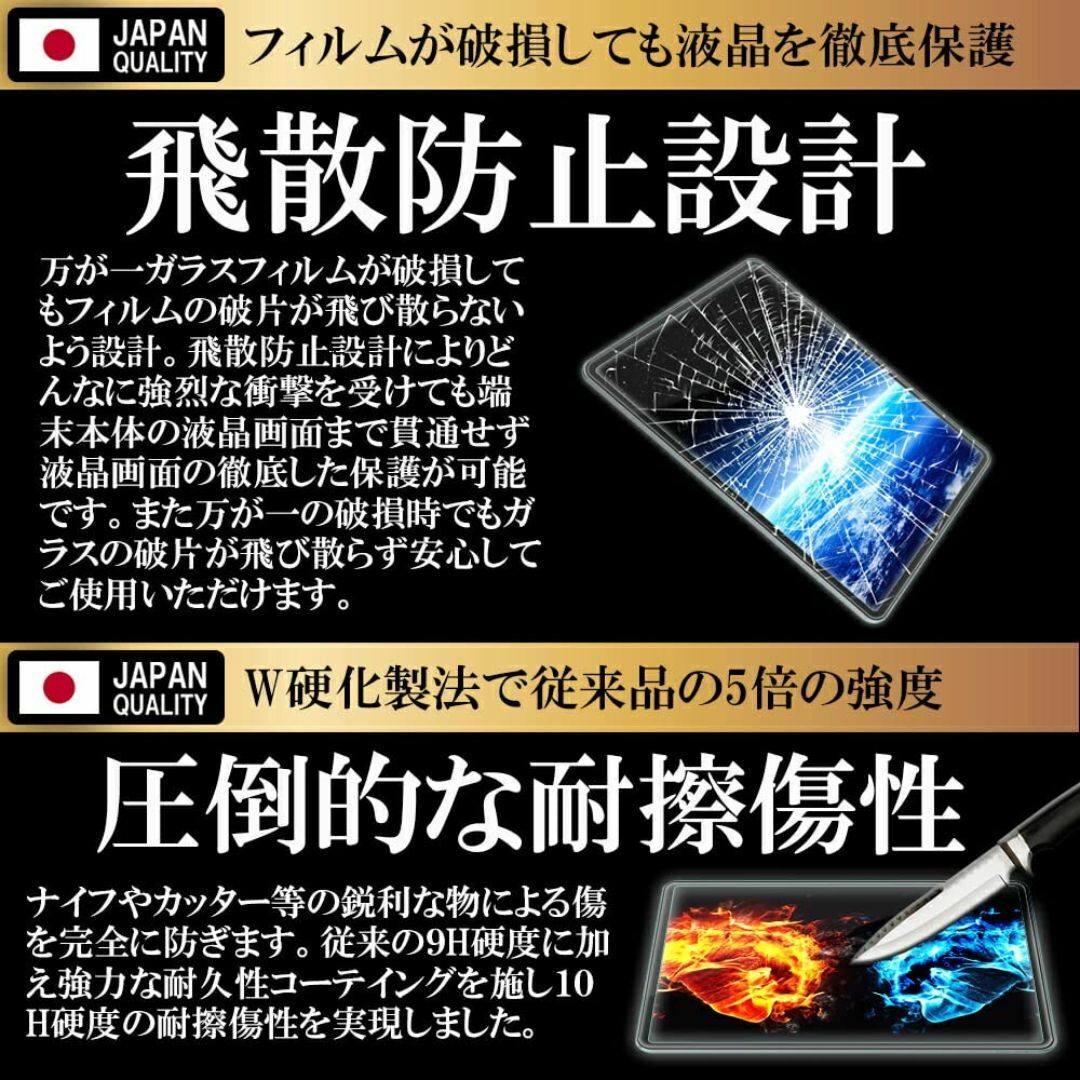 【2023年最新強化モデル】 RISE フィルム docomo dtab Com スマホ/家電/カメラのPC/タブレット(タブレット)の商品写真