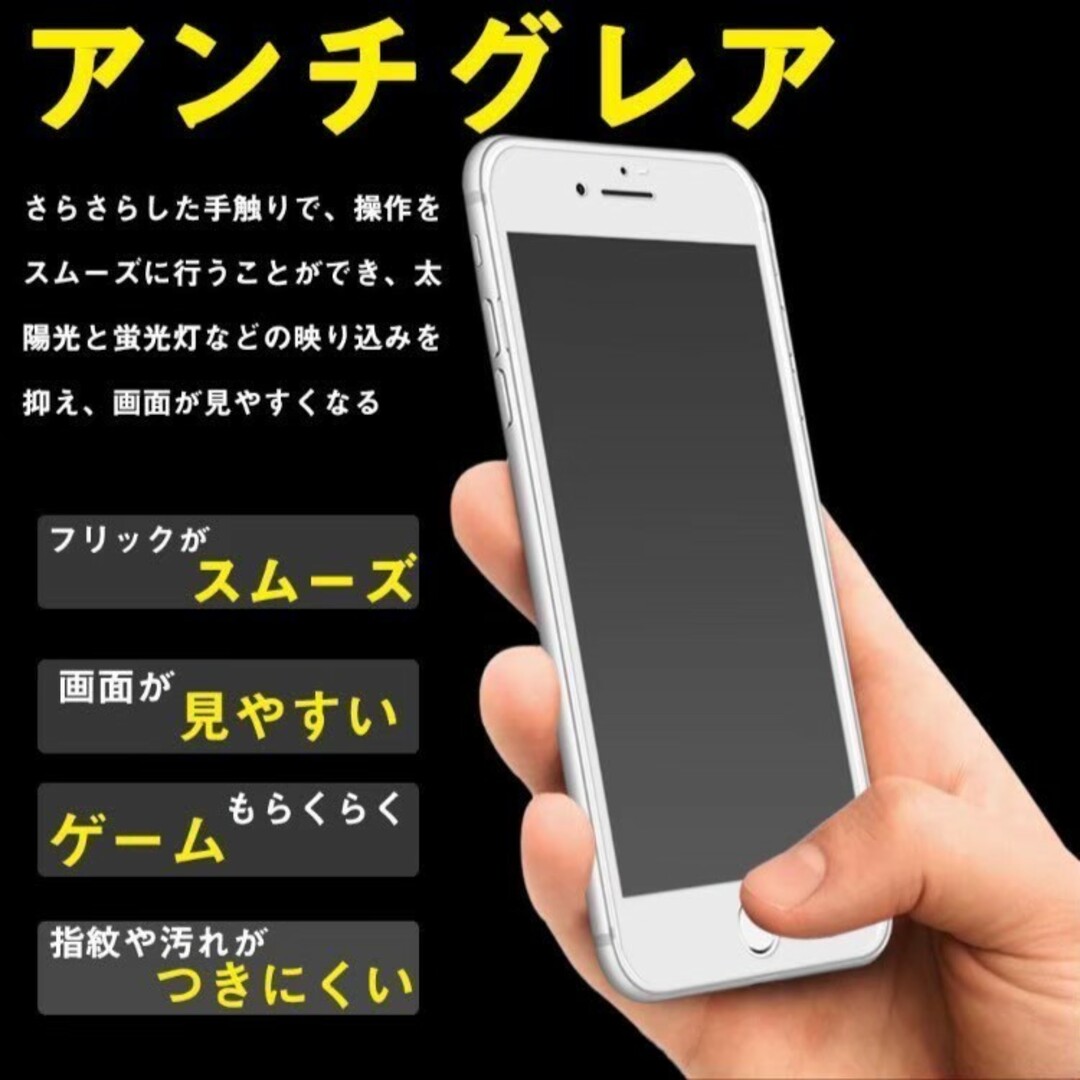 ゴリラガラス指紋付きにくいアンチグレアブルーライトカットフィルム13.13Pro スマホ/家電/カメラのスマホアクセサリー(保護フィルム)の商品写真