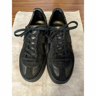 シンゾーン(Shinzone)の【美品】ALTERUM GERMAN ARMY TRAINER(BLACK)(スニーカー)