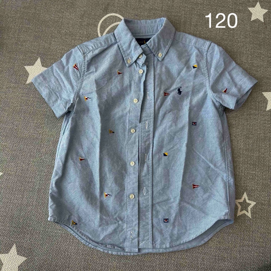 Ralph Lauren(ラルフローレン)の中古品　ラルフローレン  シャツ　120 キッズ/ベビー/マタニティのキッズ服男の子用(90cm~)(ブラウス)の商品写真