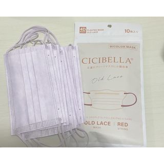 CICIBELLA シシベラ 4Dバイカラーマスク マスク　不織布　ベージュ(日用品/生活雑貨)