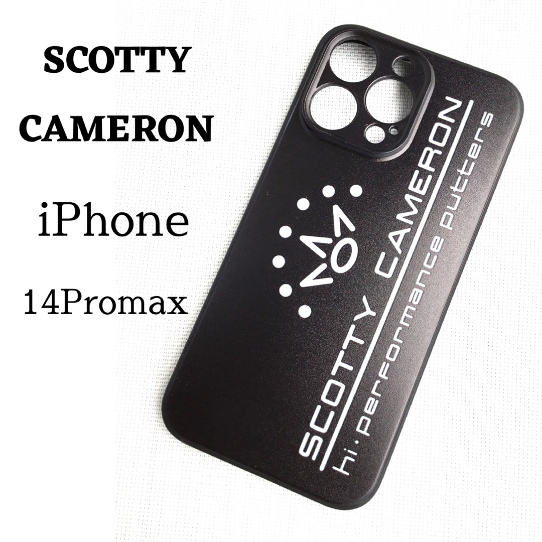 Scotty Cameron(スコッティキャメロン)の新品　スコッティキャメロン　iPhone14Promax　ケース　黒　パター スポーツ/アウトドアのゴルフ(その他)の商品写真