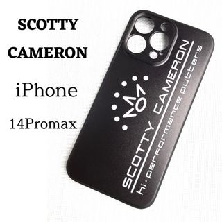 スコッティキャメロン(Scotty Cameron)の新品　スコッティキャメロン　iPhone14Promax　ケース　黒　パター(その他)