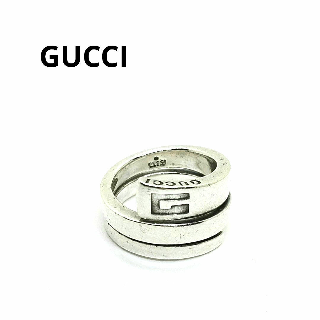 Gucci(グッチ)のGUCCI グッチ リング 指輪 G 渦巻きリング レディースのアクセサリー(リング(指輪))の商品写真