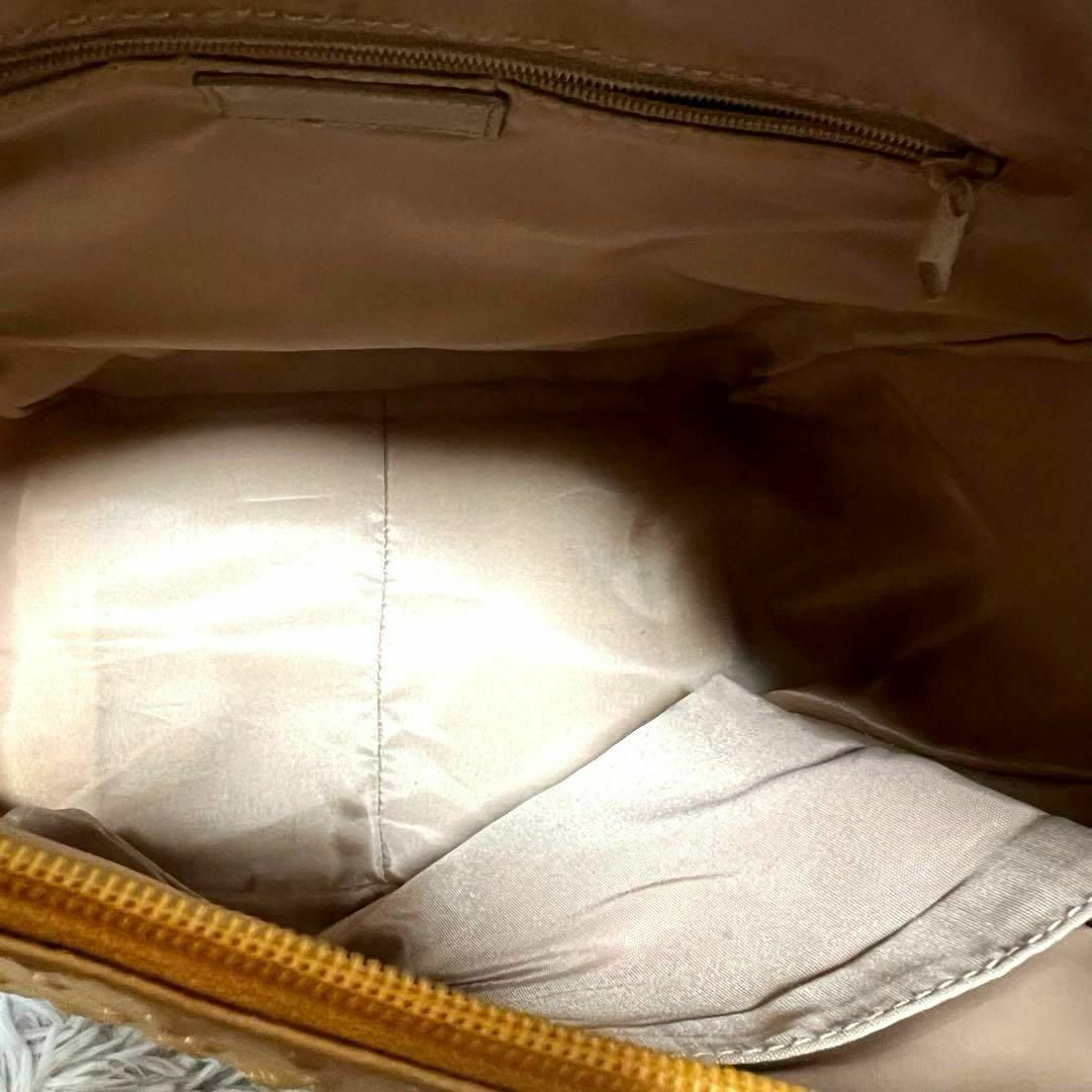OSTRICH(オーストリッチ)のオーストリッチ　ハンドバッグ　ワンショルダー　イエロー レディースのバッグ(ショルダーバッグ)の商品写真