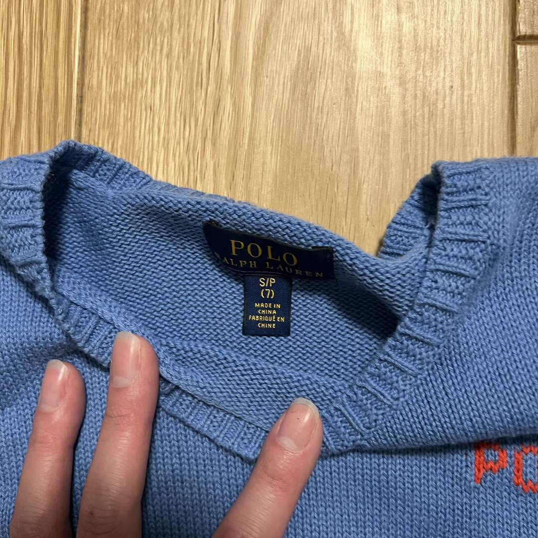 POLO RALPH LAUREN(ポロラルフローレン)のPolo Ralph Laurenワンピース　7歳用 キッズ/ベビー/マタニティのキッズ服女の子用(90cm~)(ワンピース)の商品写真