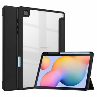 【色: ブラック】Galaxy Tab S6 Lite 10.4インチ ケース (タブレット)