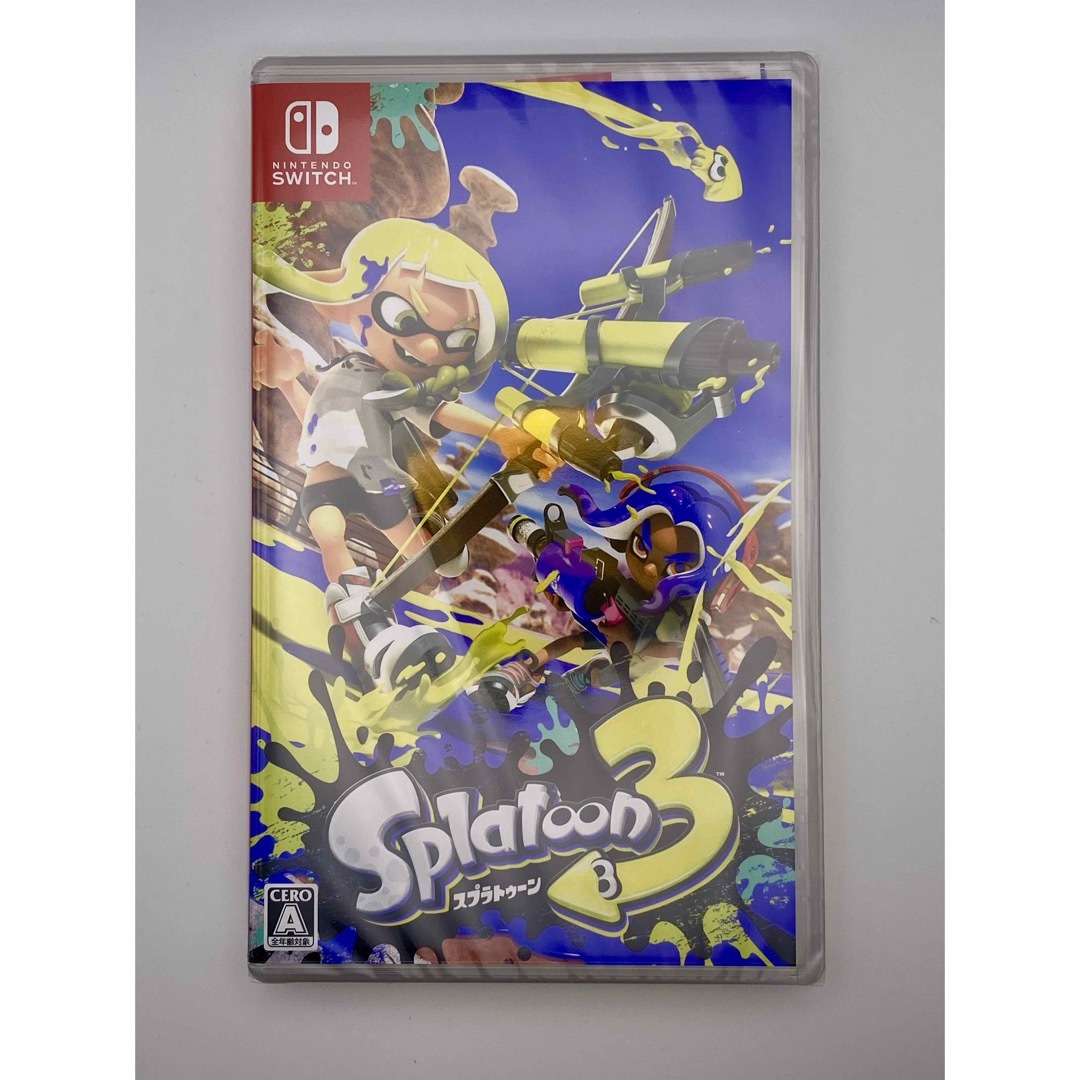 任天堂(ニンテンドウ)の【新品】スプラトゥーン3 Nintendo Switch エンタメ/ホビーのゲームソフト/ゲーム機本体(家庭用ゲームソフト)の商品写真