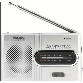 ポータブルラジオ　ポケットラジオ　AM FM  緊急時　防災　新品
