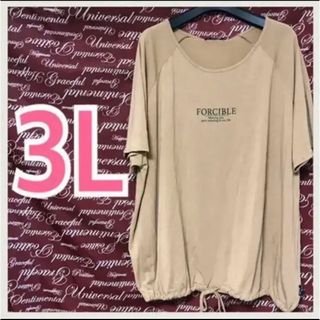 3L・サンプル品・LADIESカットソー新品/MCQ004-206(Tシャツ(半袖/袖なし))