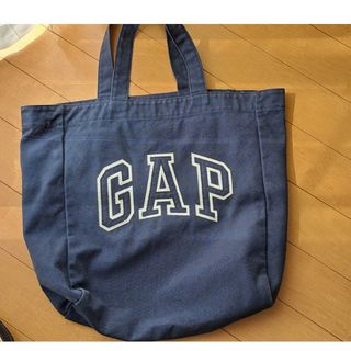 ギャップ(GAP)のGAP　バッグ　ネイビー　大型(トートバッグ)