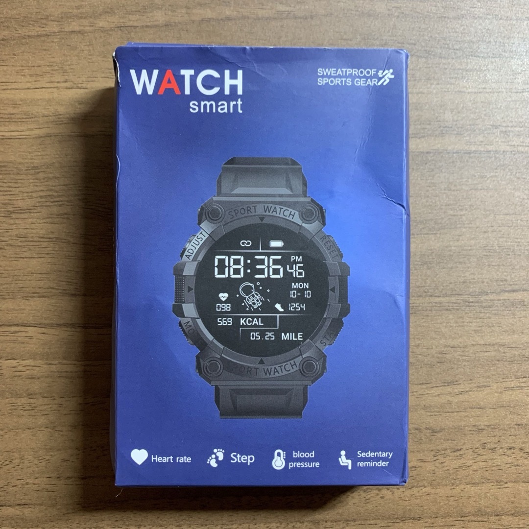 匿名配送　スマートウォッチ FD68S B33 男女兼用 ブラック メンズの時計(腕時計(デジタル))の商品写真