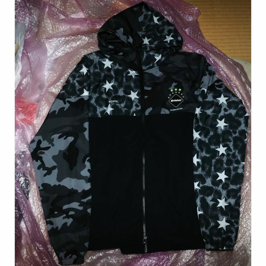 F.C.R.B. - MIXED SEPARATE PRACTICE JACKET FCRB迷彩豹柄星の F.C.R.B. - MIXED SEPARATE PRACTICE JACKET FCRB迷彩豹柄星の