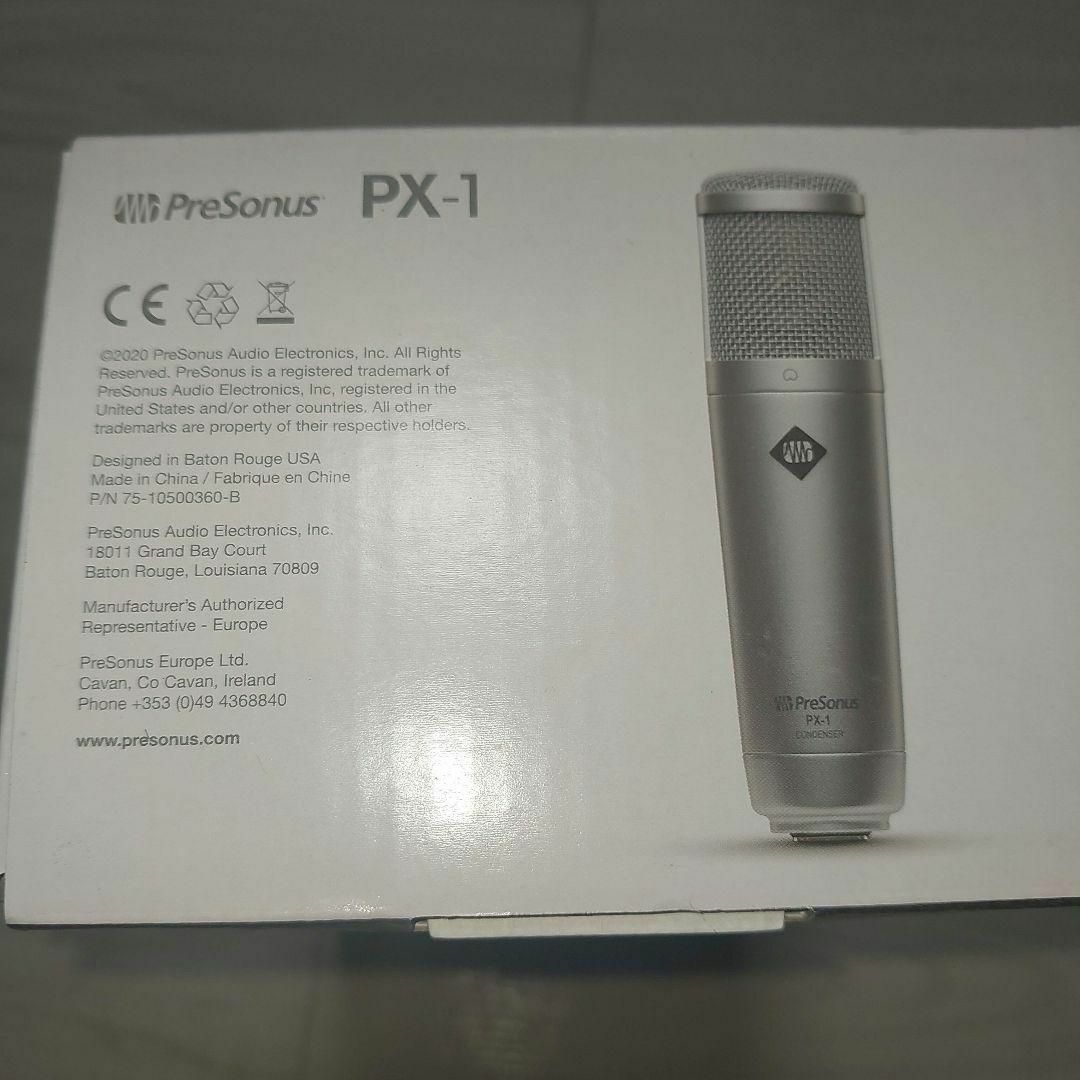 【新品】PreSonus PX-1 コンデンサーマイク スマホ/家電/カメラのオーディオ機器(その他)の商品写真