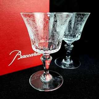 バカラ(Baccarat)の☆未使用 ◆ バカラ　パルメ　ワイングラス　2客　箱つき(グラス/カップ)