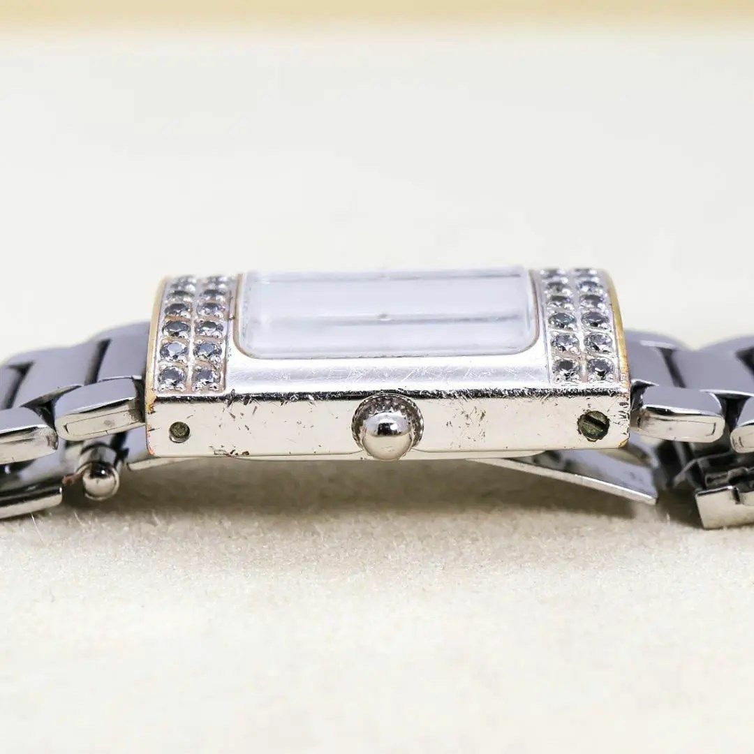 ◆稼働 SAINT HONORE 腕時計 ラインストーン 新品電池 レディースy レディースのファッション小物(腕時計)の商品写真