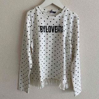 バイラビット(by LOVEiT)のby LOVEIT バイラビット ♡ レース カットソー      Tシャツ(Tシャツ/カットソー)