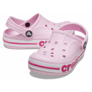 クロックス(crocs)の新品 25㎝ クロックス バヤバンド クロッグ ピンク(サンダル)